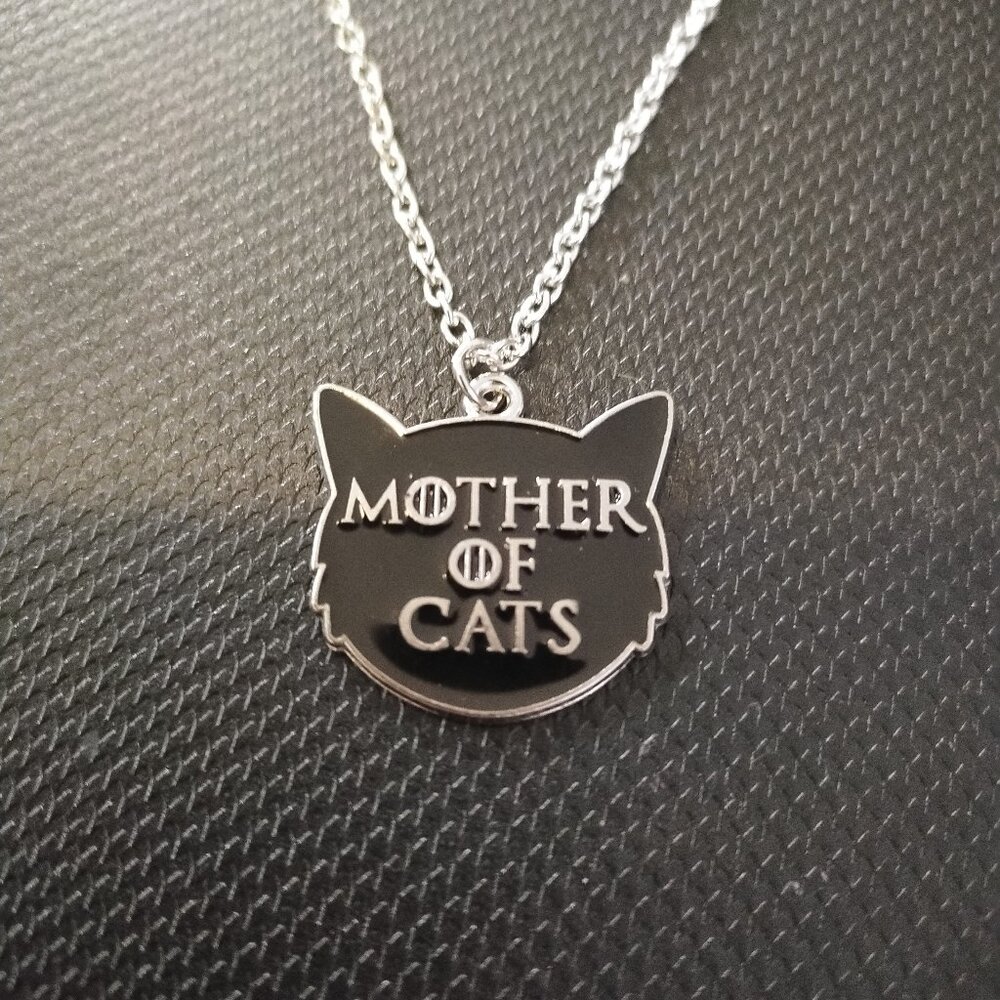 Mother of Cats Necklace with chain